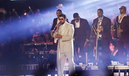 Bad Bunny celebró el primero de sus dos conciertos en Lima el 16 de enero de 2026.