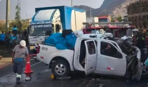 Accidente en La Libertad.