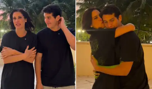 Samuel Dyer, hijo de María Pía y el empresario Samuel Dyer, cumplió en diciembre los 18 años.