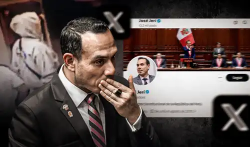 Días antes de conocerse sus reuniones clandestinas, Jerí se mantenía activó en redes sociales.