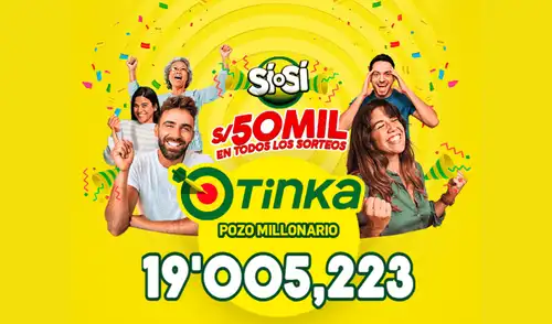 Conoce los resultados de La Tinka de este miércoles 21 de enero
