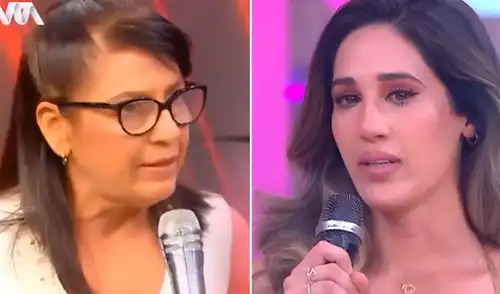 Tepha Loza y Melissa Loza se unieron por la enfermedad de su madre tras estar distanciadas. Foto: Composición LR/Captura/ATV/Captura/América TV Tepha Loza y Melissa Loza se unieron por la enfermedad de su madre tras estar distanciadas.