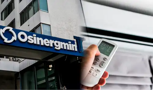 Osinergmin recomienda a los consumidores configurar el aire acondicionado a una temperatura de entre 24 y 26 grados. Osinergmin recomienda a los consumidores configurar el aire acondicionado a una temperatura de entre 24 y 26 grados.