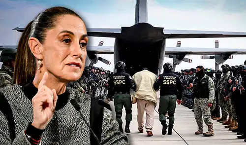 Esta entrega de reos es el tercer envío masivo en lo que va de la gestión de Claudia Sheinbaum.