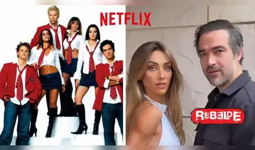 Rebelde vuelve a Netflix y Anahí y Poncho causan revuelo en redes.