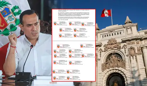 Presentan cuatro mociones de censura contra José Jerí. Foto: composición LR JOSÉ JERÍ