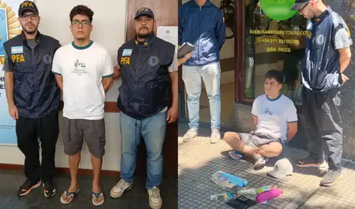 Detienen en Argentina a acusado de extorsión.