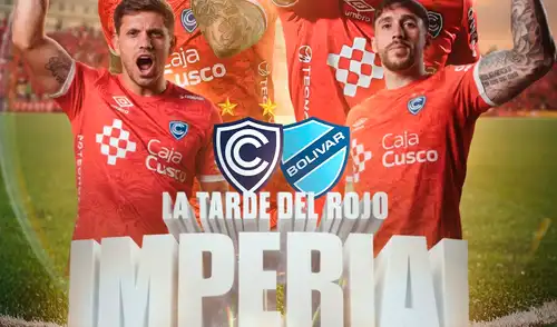 Cienciano y Bolívar se enfrentaron en el 2025 por los octavos de final de la Copa Sudamericana. Foto: Cienciano Canal confirmado del Cienciano - Bolívar para ver gratis por internet la Tarde del Rojo Imperial 2026