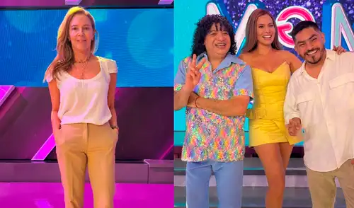 Mariana Ramírez del Villar, directora de contenidos de ProTV, celebra el exitoso regreso de Laura Huarcayo a la conducción de 'Mande quien mande'. Fotos: difusión Productora de 'Mande quien mande' defiende la llegada de Laura Huarcayo: “Es una figura importante de la TV"