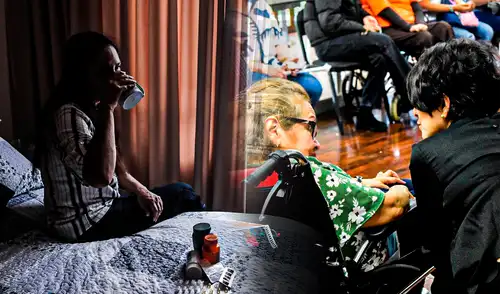 Pacientes con esclerosis múltiple reportan fallos en el sistema de salud peruano. Foto: composición LR Pacientes con esclerosis múltiple reportan fallos en el sistema de salud peruano.