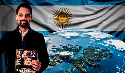 El embajador argentino en Francia, Ian Sielecki reprochó el mapa que identifica a las Islas Malvinas como territorio británico. El embajador argentino en Francia, Ian Sielecki reprochó el mapa que identifica a las Islas Malvinas como territorio británico.
