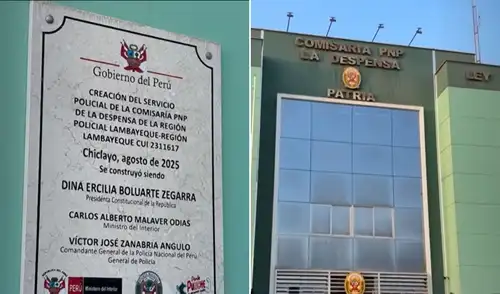 Comisaría fue inaugurada por Dina Boluarte