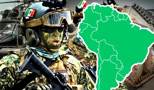 Brasil, Argentina y México lideran el poder militar en América Latina 2026.