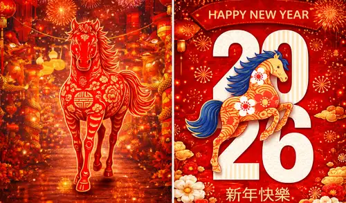 El Año Nuevo Chino 2026, que marca el inicio del Año del Caballo, es una celebración llena de tradiciones y esperanza