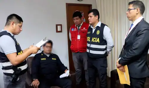 Dictan 18 meses de prisión preventiva para 6 policías por presuntas coimas y otros delitos