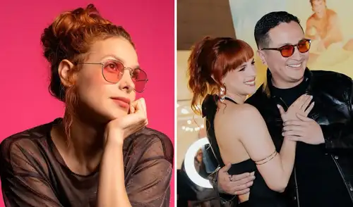 Carlos Orozco y su pareja Mane Acosta.