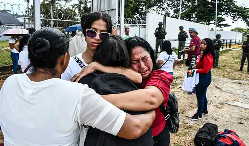La noticia de la excarcelación generó reacciones diversas en la sociedad venezolana y en la comunidad internacional. Foto: AFP.