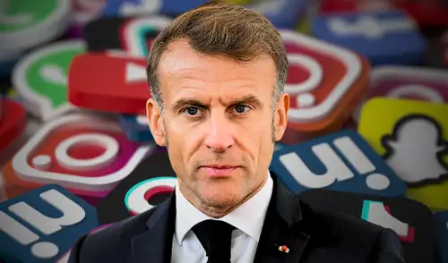 Emmanuel Macron impulsa ley para restringir el acceso de menores de 16 años a las redes sociales.