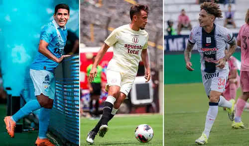 Sporting Cristal, Universitario, Alianza Lima