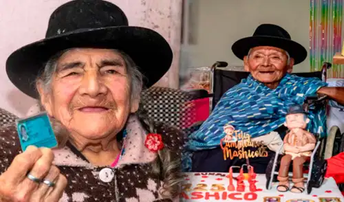 Mashico, Bertha y María forman parte de los 1.900 adultos mayores que superan el siglo de vida.