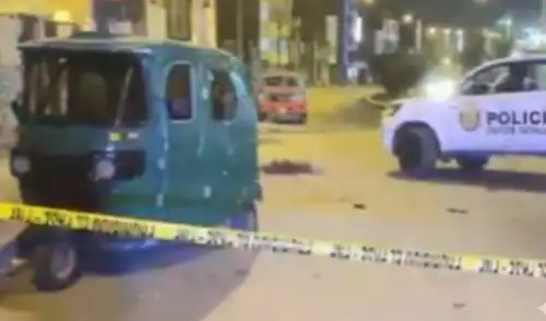 El mototaxista trabajaba en el paradero de la estación del tren en Villa el Salvador.