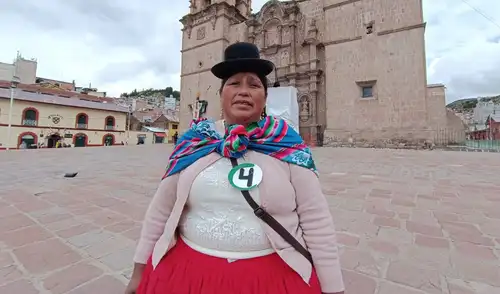 Brígida Curo señaló que la gente del campo es la reserva moral del país. Foto: Liubomir Fernández - La República.
