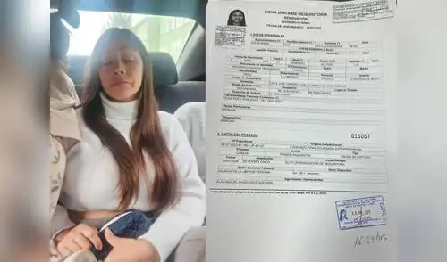 Keysi, capturada en Bolivia. Ella integró la banda Los Pulpos según la PNP. Keysi, capturada en Bolivia. Ella integró la banda Los Pulpos según la PNP.