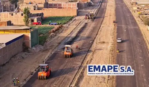 ampliación de la autopista Ramiro Prialé