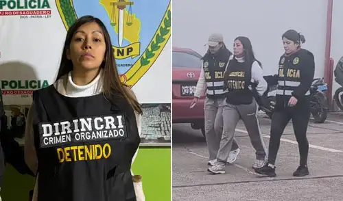 Captura de Keysi Salvatierra Vigo, pareja del presunto cabecilla de Los Pulpos, en Bolivia