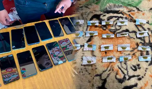 Dentro del penal se incautó droga, celulares de alta gama y dinero en efectivo Dentro del penal se incautó droga, celulares de alta gama y dinero en efectivo