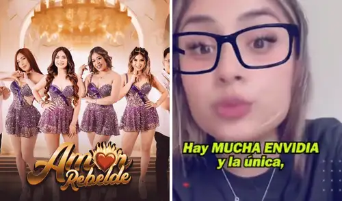 Ale Seijas se encuentra suspendida de Amor Rebelde Foto: Composición LR