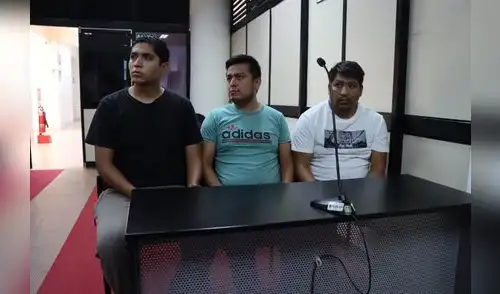 Alférez y dos suboficiales PNP, pasaràn 18 meses con prisión preventiva. Foto: Ministerio Público