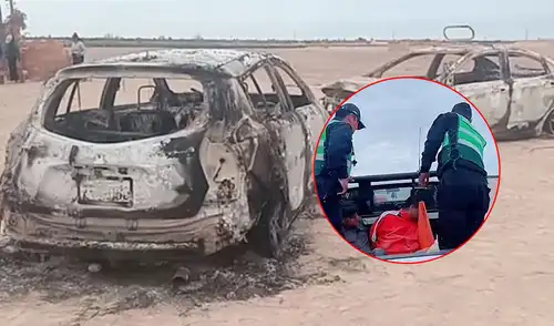 Intervención de la Policía evitó que sospechosos fueran linchados. Foto: composición LR. Intervención de la Policía evitó que sospechosos fueran linchados. Foto: composición LR.