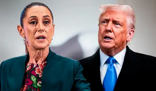 Donald Trump y Claudia Sheinbaum sostuvieron una llamada telefónica para abordar problemas sus países. Donald Trump y Claudia Sheinbaum sostuvieron una llamada telefónica para abordar problemas sus países.