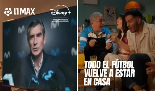 Movistar TV anunció la incorporación de L1 Max a su parrilla, asegurando la transmisión completa de la Liga 1 2026