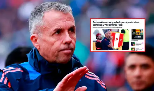 Gustavo Álvarez fue una opción para ser DT de la selección peruana. Foto: composición LR/X Prensa internacional cuestiona a Gustavo Álvarez por no ser elegido como DT de la selección peruana