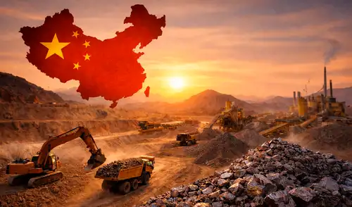 Dos países desafían el dominio de China en la producción de tierras raras y minerales. Dos países desafían el dominio de China en la producción de tierras raras y minerales.