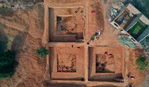 En el yacimiento Xigou los arqueólogos encontraron sofisticadas herramientas de piedra. Foto: Guo-Ding Song/IVPP