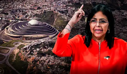 Delcy Rodríguez dio un discurso para abordar el cierre de El Helicoide y la ley de amnistía en Venezuela.
