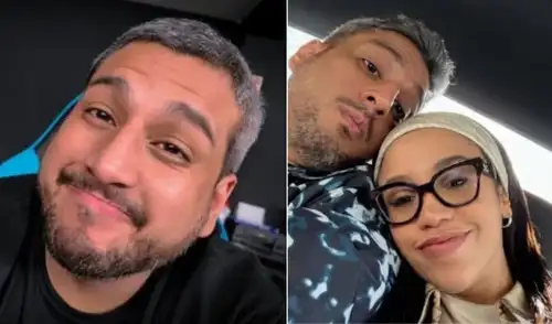 Ricardo Mendoza también dedicó cariñoso mensaje a su novia Katya Mosquera. Foto: Composición LR Ricardo Mendoza también dedicó cariñoso mensaje a su novia Katya Mosquera.