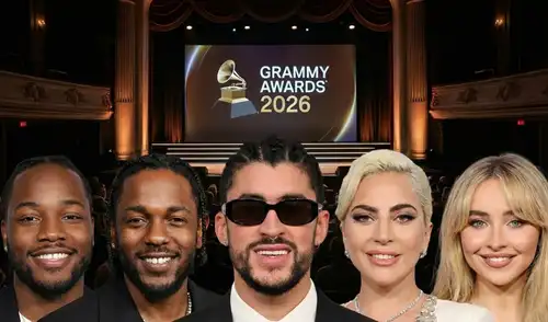 Los Premios Grammy 2026 se celebrará el 1 de febrero. Grammy 2026 por TNT