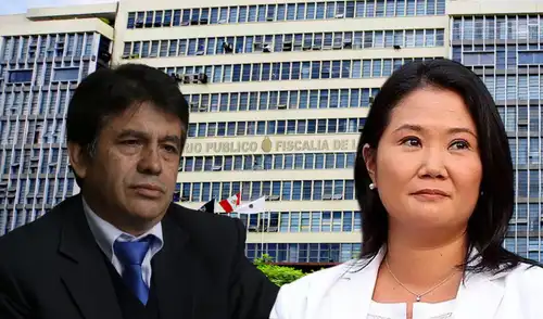 Fiscal de la Nación interino no apeló la decisión a favor de Fuerza Popular. Foto: Composición/LR Tomás Gálvez, Keiko Fujimori