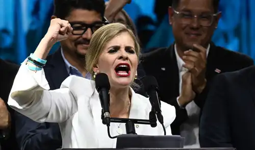 Laura Fernández Delgado, del Partido Pueblo Soberano, se consagra como presidenta electa de Costa Rica con el 48,33% de los votos.