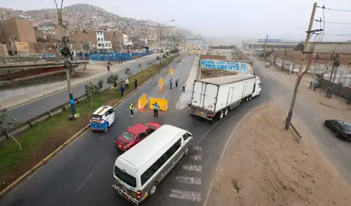 obras en la avenida Nestor Gambetta