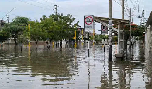 Piura registra inundaciones pese a lluvias de baja intensidad