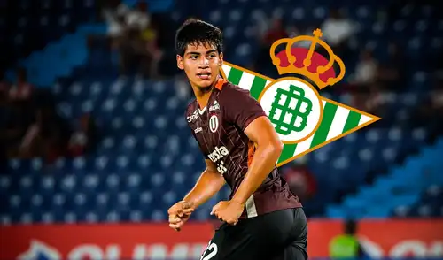 Rafael Guzmán de Universitario estaría próximo en irse al Real Betis. Foto: composición LR/X