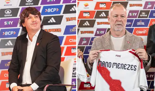 Jean Ferrari habló con Mano Menezes. Foto: composición LR/ FPF Jean Ferrari habló con Mano Menezes. Foto: composición LR/ FPF