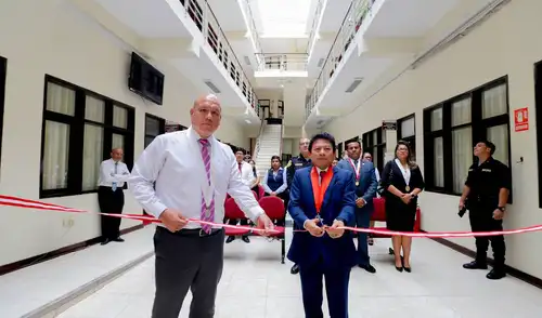 Tras el incendio de diciembre de 2024, el Módulo Penal de Sullana reabre renovado. Fuente: Difusión.