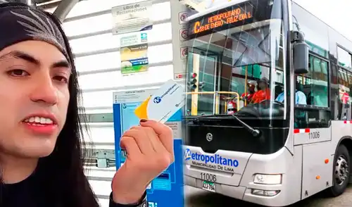 El extranjero acudió a una estación del Metropolitano y con solo 4.50 soles pudo obtener su tarjeta.