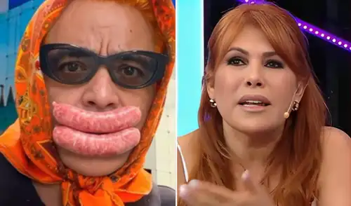 Uno de los personajes más populares de Jorge Benavides es 'Mascaly', una parodia de Magaly Medina.